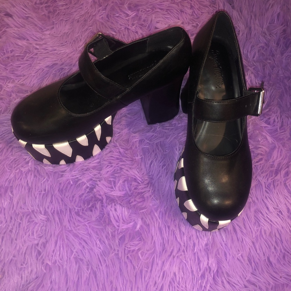 Platform Maryjane strap Shoes - Picture 1 of 6